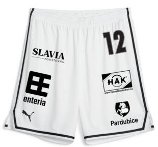 Personalizovaná replika dresu - bílé kraťasy