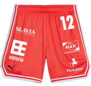 Personalizovaná replika dresu - červené kraťasy