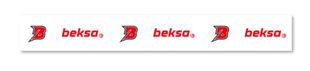 Klíčenka BEKSA bílá